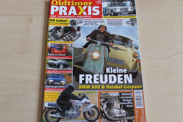 Deckblatt Oldtimer Praxis (04/2014)